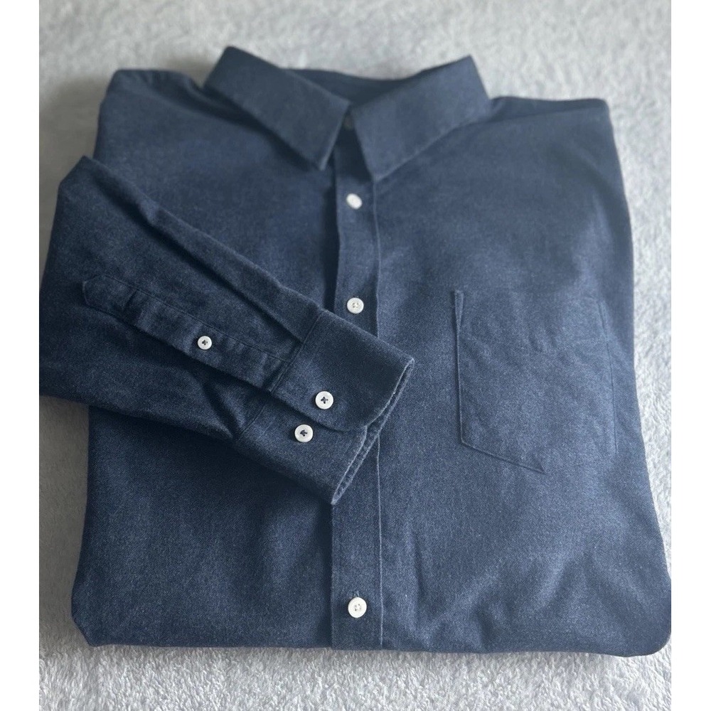UNTUCKit Shirt Mens 2XL Slim Fit Flannel Button Up Sherwood Long Sleeve XXL